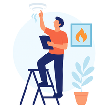 Lade das Bild in den Galerie-Viewer, Fachkraft für Rauchwarnmelder nach DIN 14676