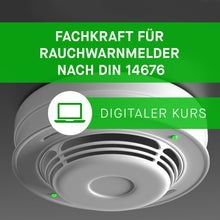 Lade das Bild in den Galerie-Viewer, Fachkraft für Rauchwarnmelder nach DIN 14676
